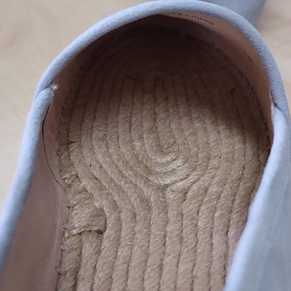 Vince Camuto Chambray Suede Espadrilles Sandals - Picture 12 of 14